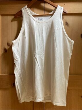Champion White Cotton Tank